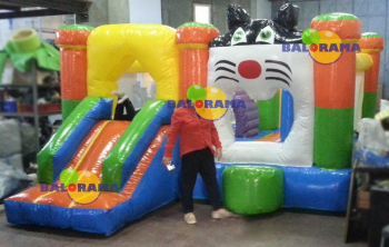 Şişme Kedi Kombo Balon Park 4.5X5.5X3h m